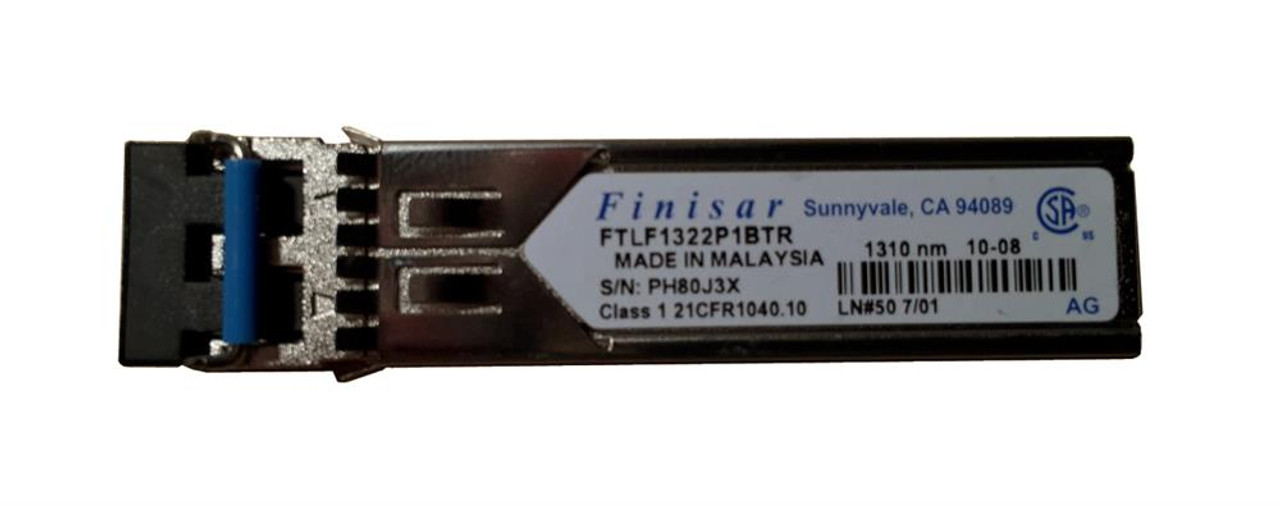 FTLF1322P1BTR Finisar 622Mbps OC-12/ STM-4 IR-1 Single-mode Fiber 15km 1310nm Duplex LC Connector SFP Transceiver Module