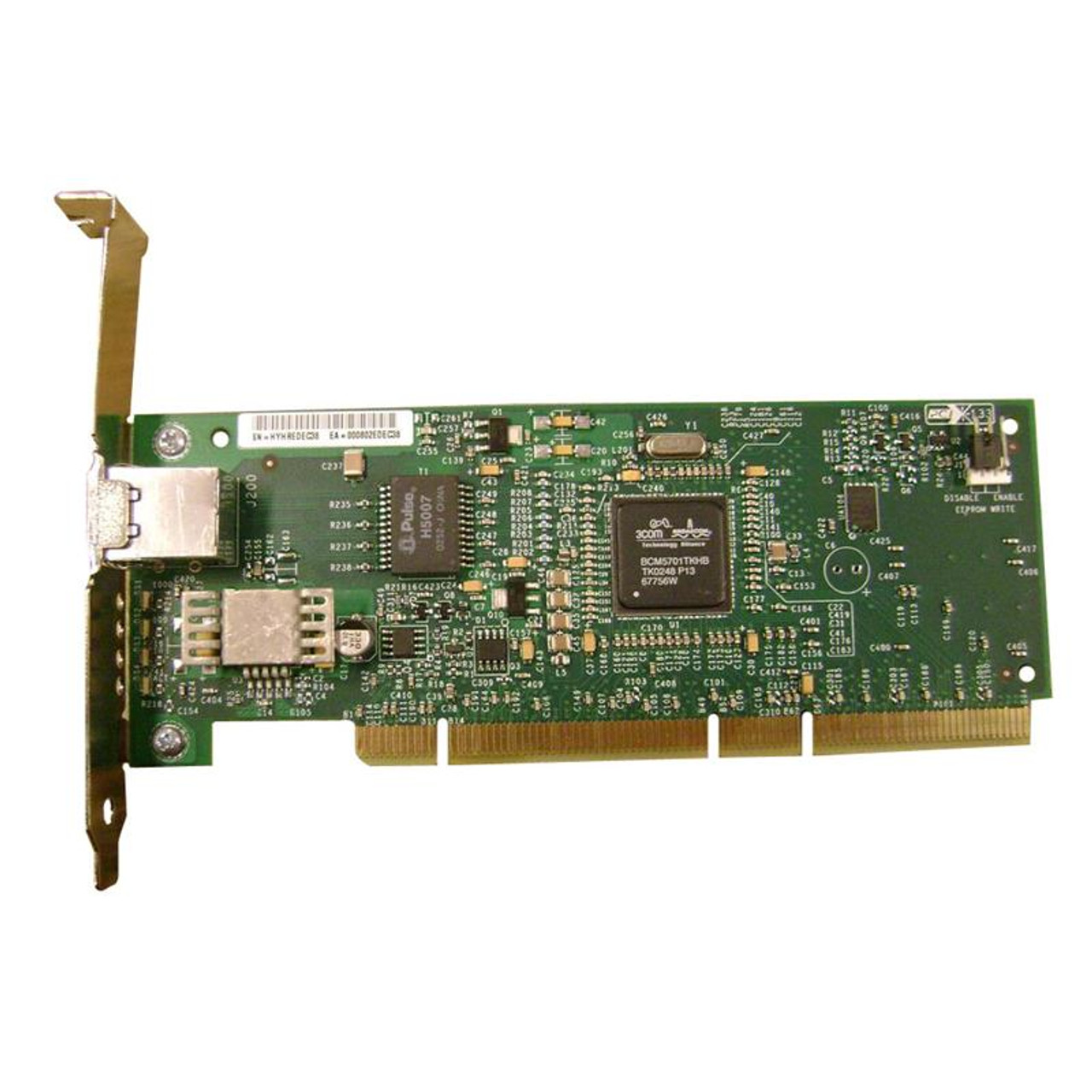 264848R-001 HP Single-Port RJ-45 1Gbps 10Base-T/100Base-TX/1000Base-T Gigabit Ethernet PCI-X Network Adapter