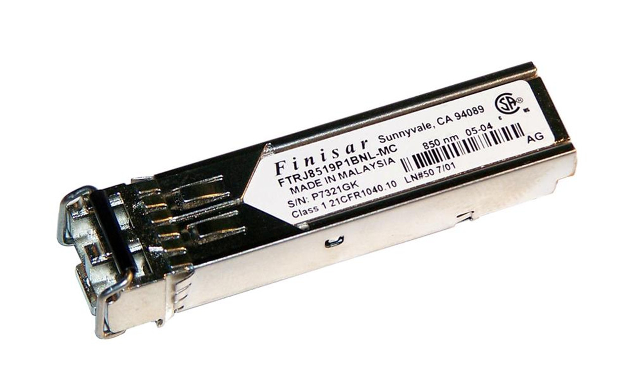 FTRJ8519P1BNL-MC Finisar 2.125Gbps 1000Base-SX Multi-mode Fiber Short Wave 550m 850nm Duplex LC Connector SFP Transceiver Module