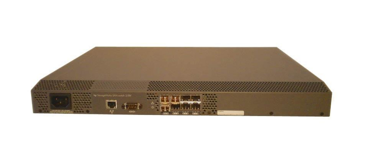 AA979ARM HP Storageworks San Ethernet Switch 2/8v 8-Ports RJ-45 1U Rack-Mountable (Refurbished)