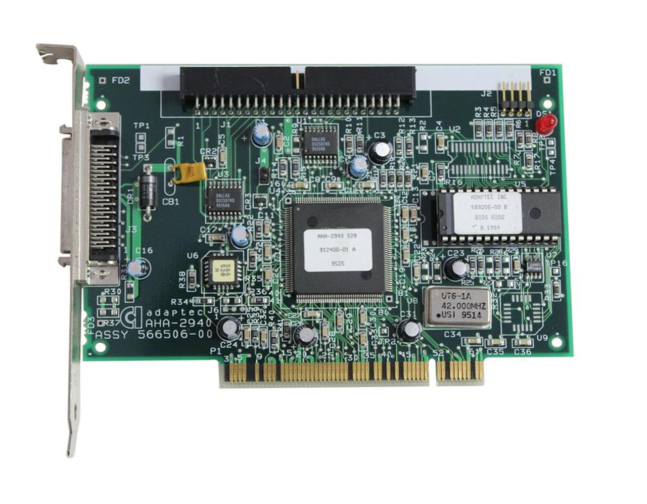 566506-00 Adaptec Aha-2940u Single UwSCSI3 PCi