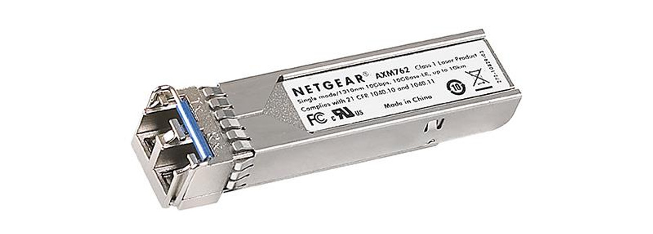 AXM763 NetGear ProSafe 10Gbps 10GBase-LRM Multi-mode Fiber 220m 1310nm Duplex LC Connector SFP+ Transceiver Module