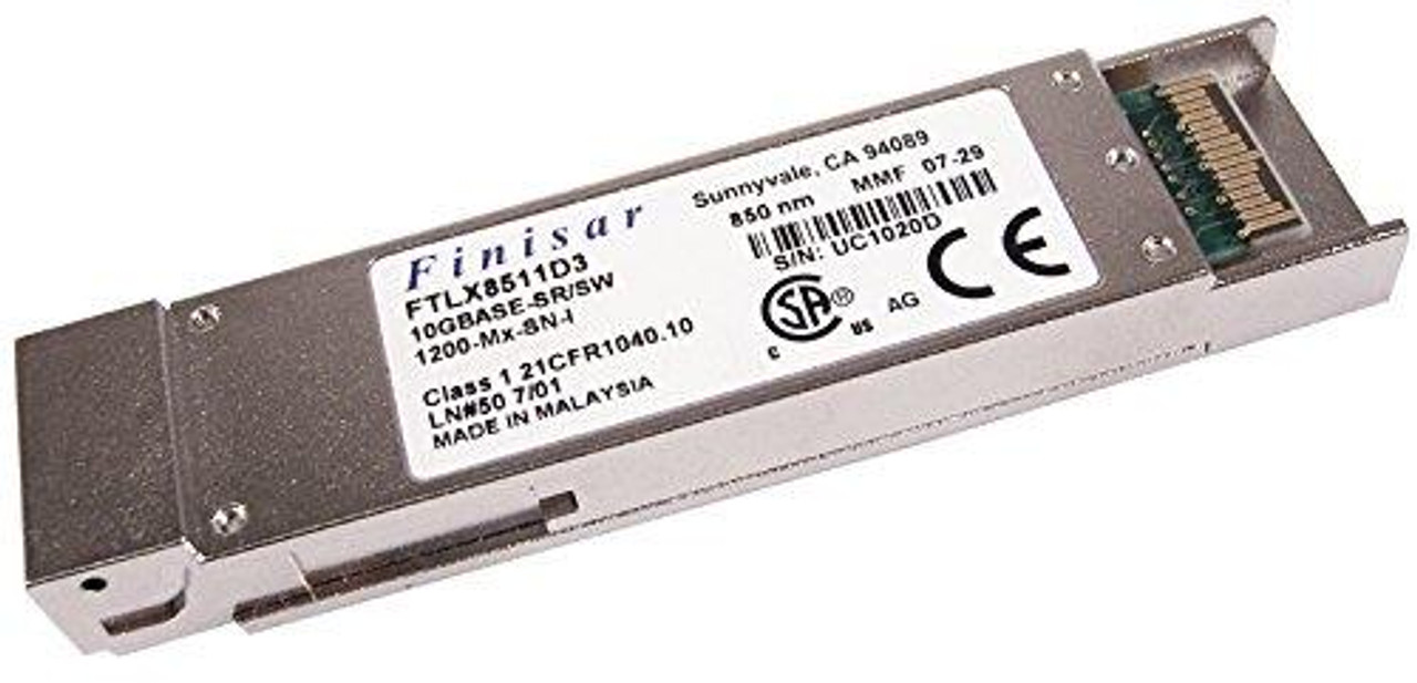 FTLX8511D3 Finisar 10Gbps 10GBase-SR Multi-mode Fiber 300m 850nm Duplex LC Connector XFP Transceiver Module