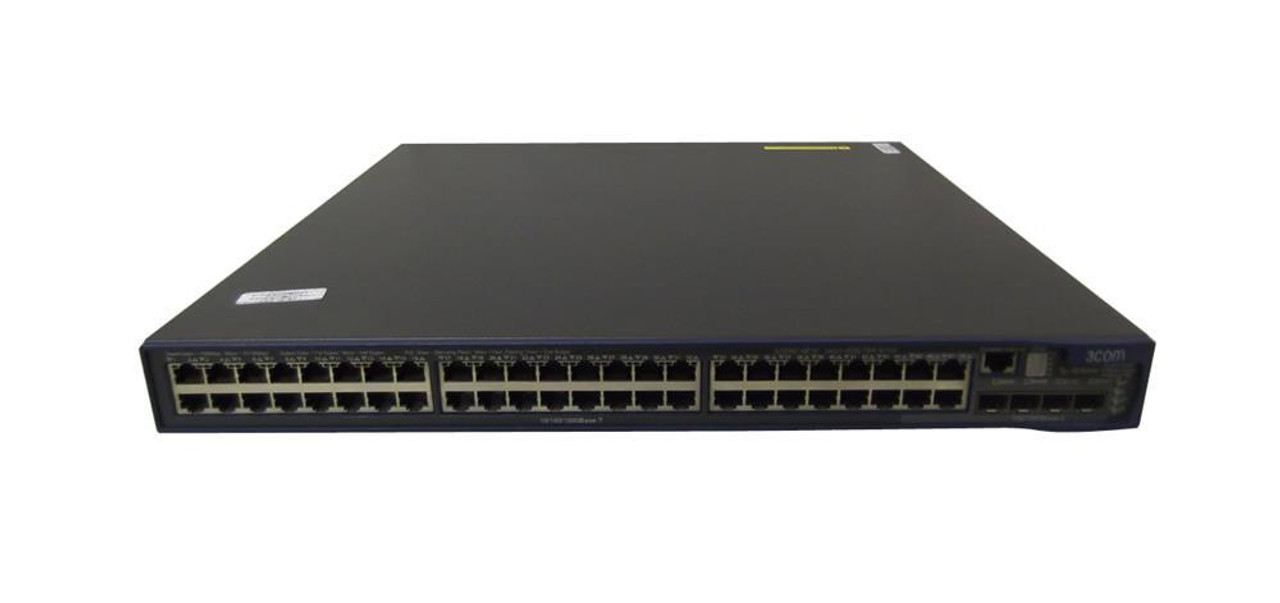 JD011A HP ProCurve E4800-48G 48-Ports Layer-4 Managed Stackable Gigabit Ethernet Switch with 4 x SFP (mini-GBIC) (Refurbished)