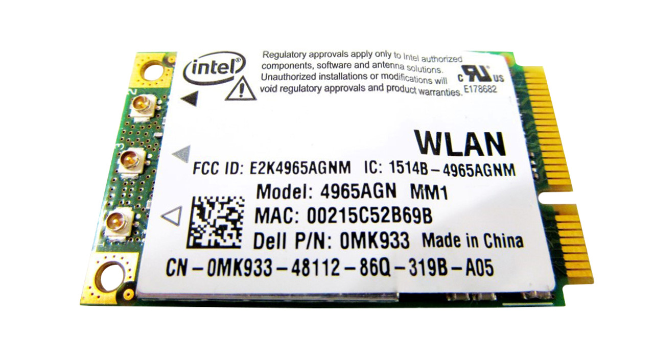 MK933-06 Dell 4965AGN WiFi Mini PCI Wireless Network Card