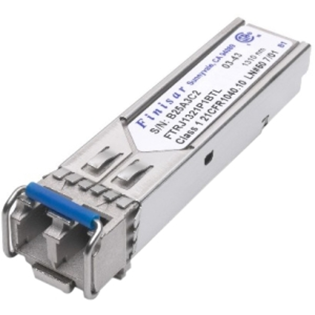 FTLF1321P1BTL Finisar 2.67Gbps OC-48 SR/STM I-16 SONET Single-mode Fiber 2km 1310nm Duplex LC Connector SFP Transceiver Module