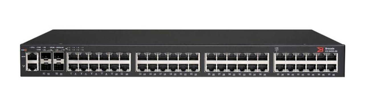 ICX6430-48 Brocade ICX 6430-48 48 x 10/100/1000 Layer 3 Managed Switch (Refurbished)