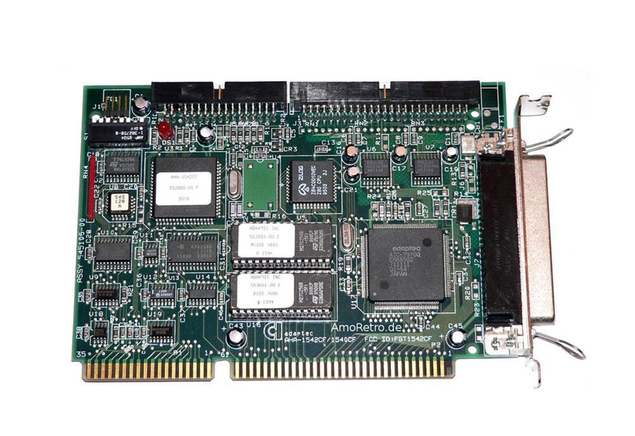 AHA-1542CF-1 Adaptec Aha-1542cf/1540cf Isa SCSI Controller Card Fcc Id Fgt1