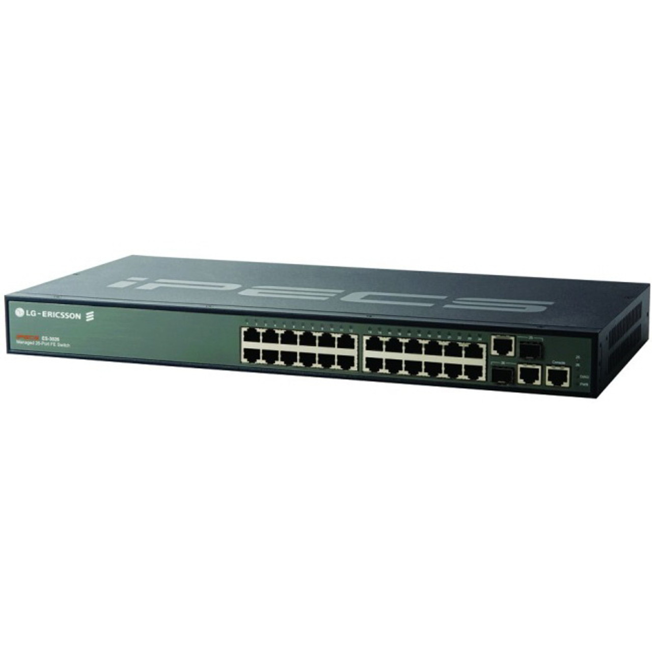 1U 24-Port 10/100/1000 Managed Switch Including 2 Combo Uplink