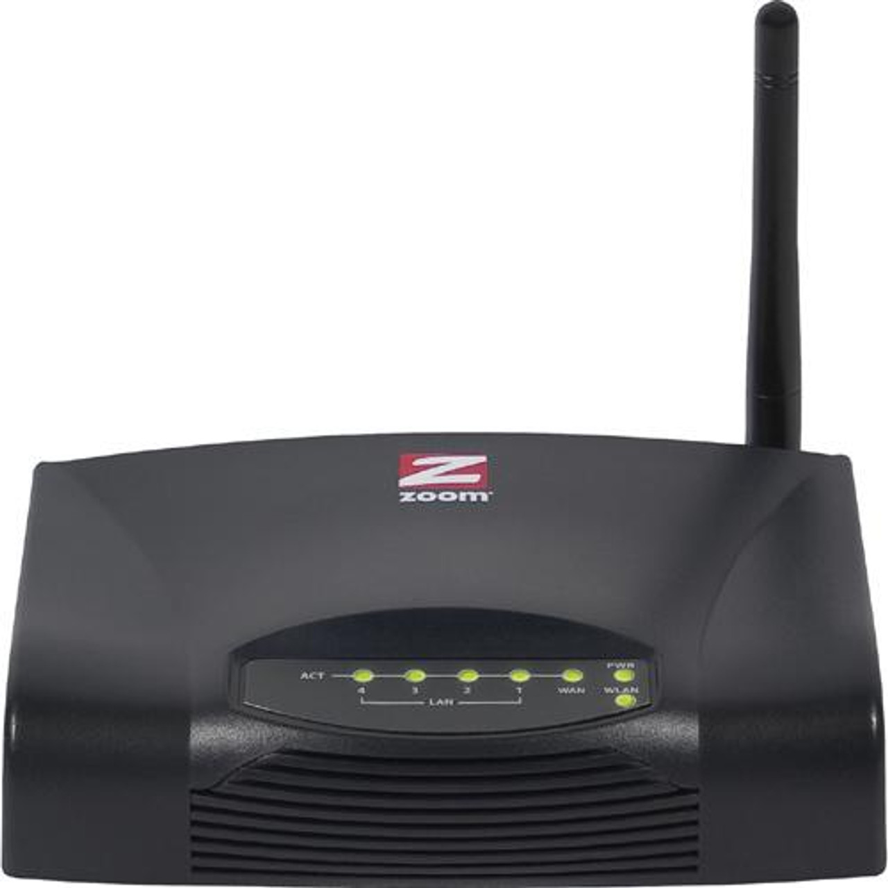 4401-00-00AF Zoom 4401 Wireless-G Broadband Router 4 x 10/100Base-TX LAN, 1 x 10/100Base-TX WAN IEEE 802.11b/g 54Mbps (Refurbished)