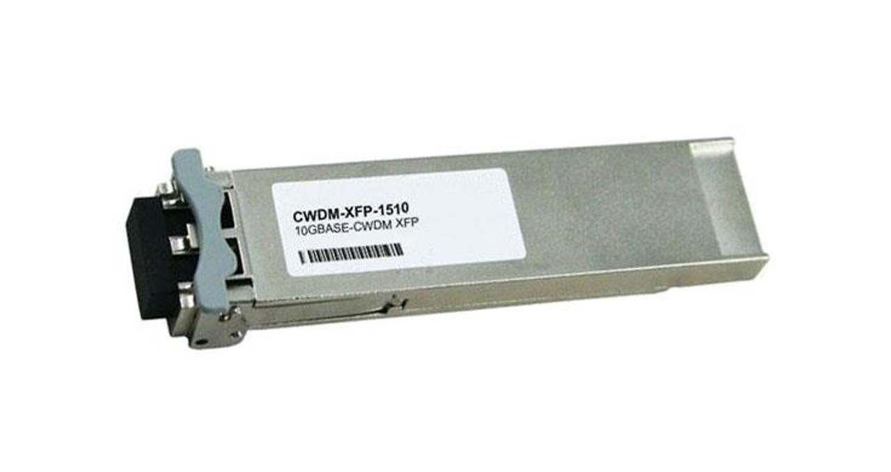 CWDM-XFP-1510NM-40KM Cisco 10Gbps 10GBase-CWDM Single-Mode Fiber 40km 1510nm Duplex LC Connector XFP Transceiver Module (Refurbished)