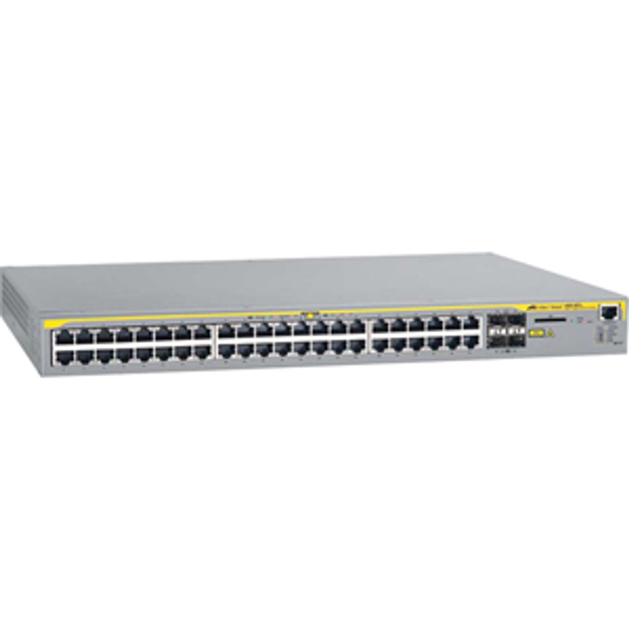 AT-X600-48TS Allied Telesis Switch 48-Ports Ethernet Fast Ethernet Gigabit Ethernet 1000 Mbps (Refurbished)