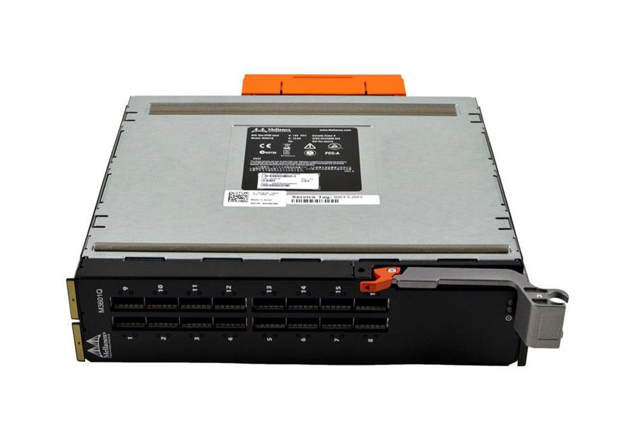 0G491M Dell PowerEdge M1000e Mellanox M3601q 40GB 32-Port Infiniband Blade Switch (Refurbished)