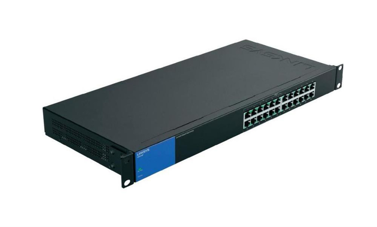 LGS124 Linksys 24-Ports RJ-45 Gigabit Switch (Refurbished)