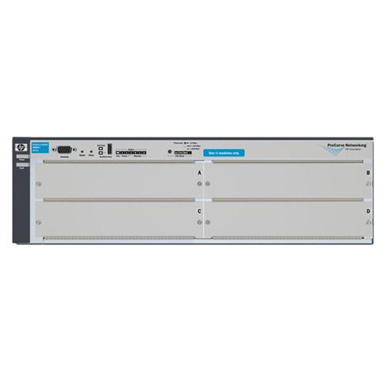 J8770AB HP ProCurve E4204vl Stackable Managed 48-Ports SFP Gigabit Ethernet Switch 3U Rack-mountable (Refurbished)