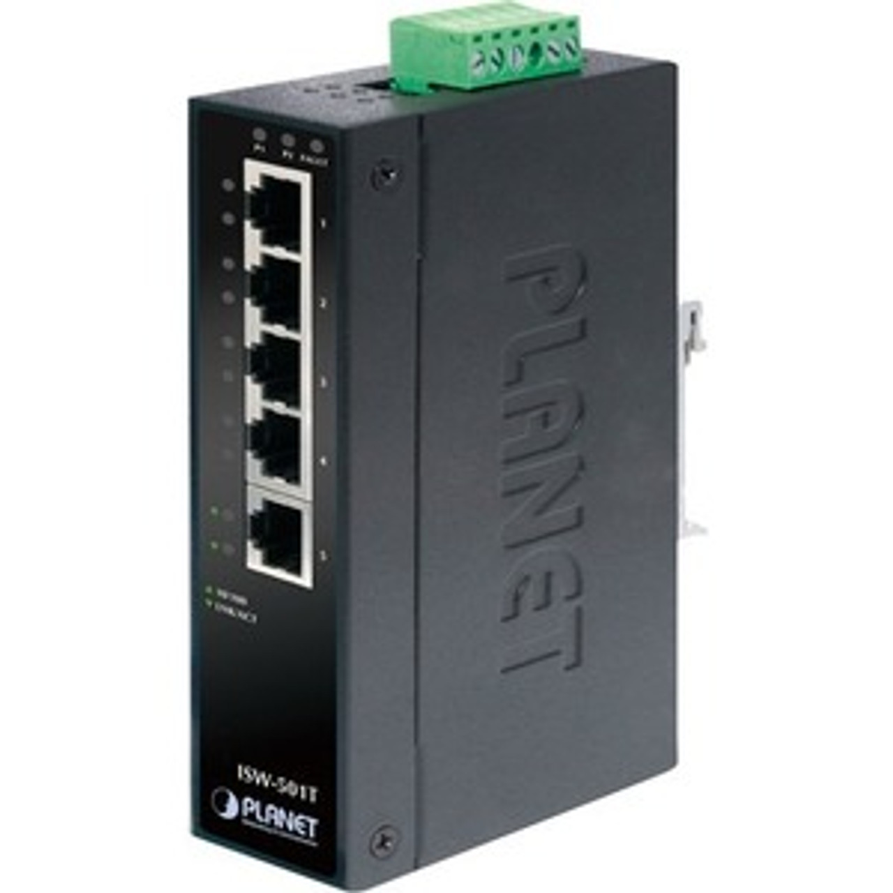 ISW-501T Planet Technology IP30 Slim Type 5-Port Industrial Fast Ethernet Switch (Refurbished)