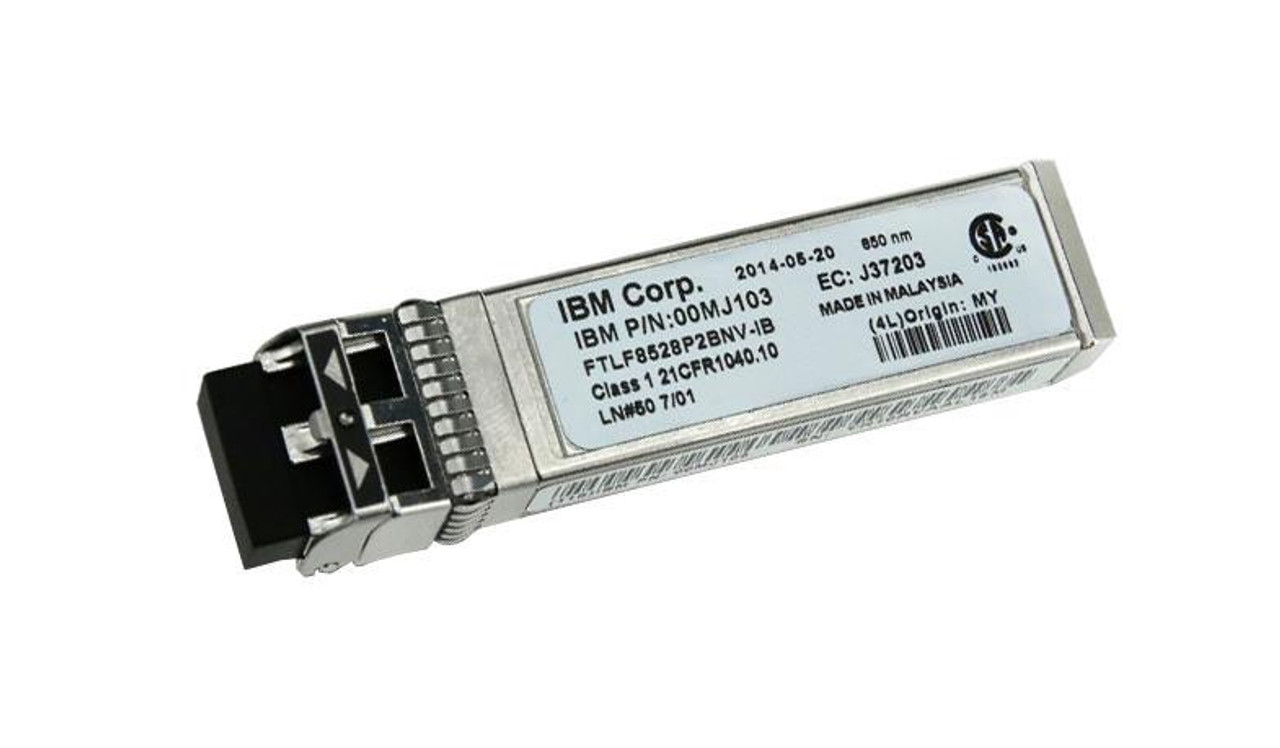 00MJ103 IBM 8Gbps Fibre Channel Short-Wave Multi-mode Fiber 850nm LC Connector SFP Transceiver (Pair)