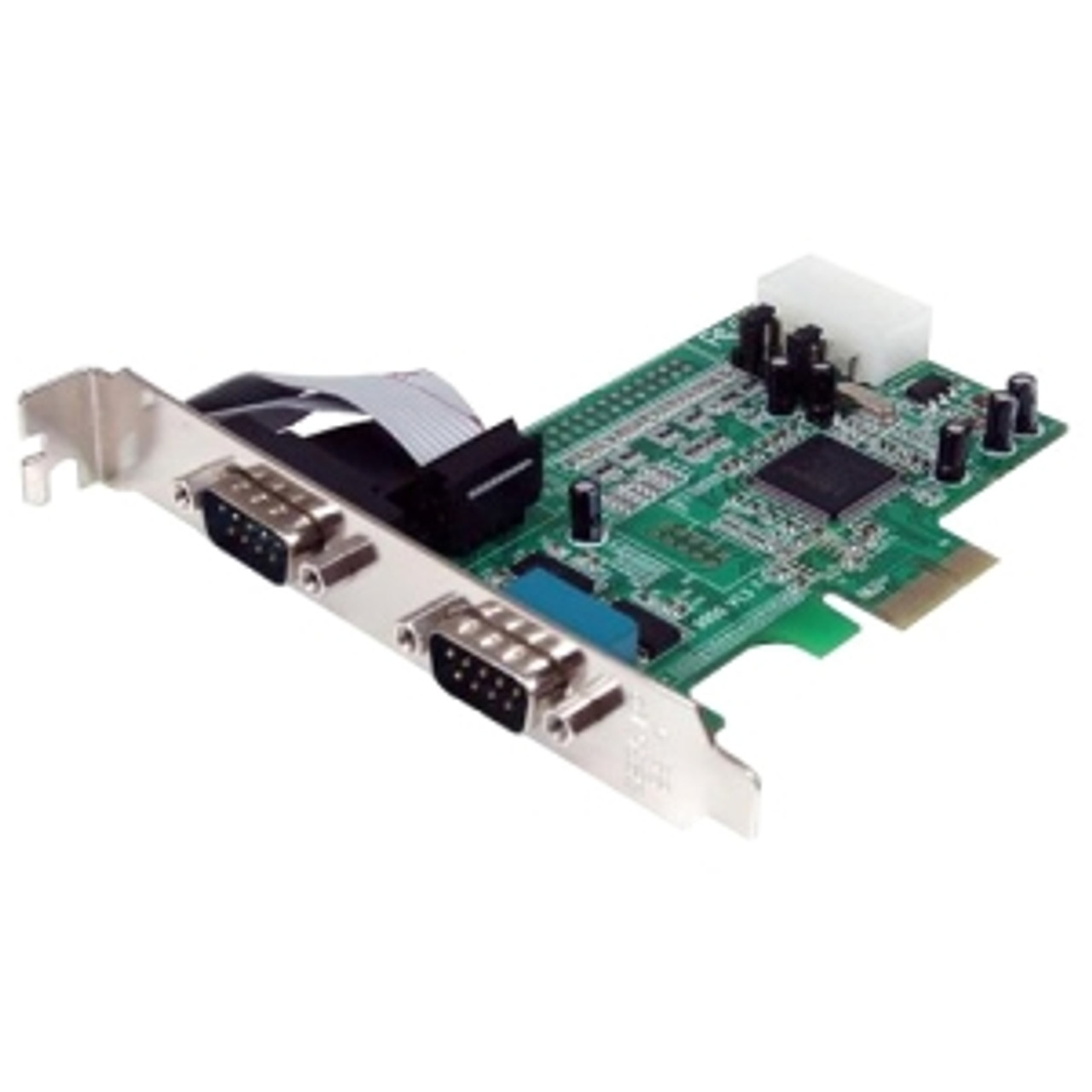 PEX2S553 StarTech 2-Port DB-9 RS-232 Serial Native PCI Express Adapter Card