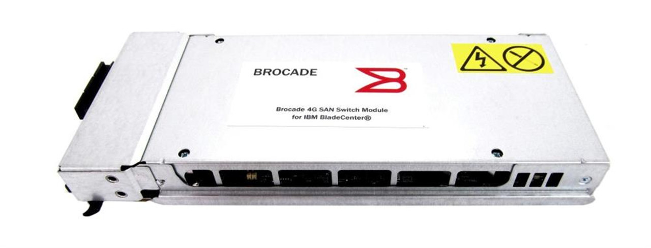 32R1821-06 IBM 4Gb Fibre Channel 10 Port SAN Switch Module by Brocade for BladeCenter (Refurbished)