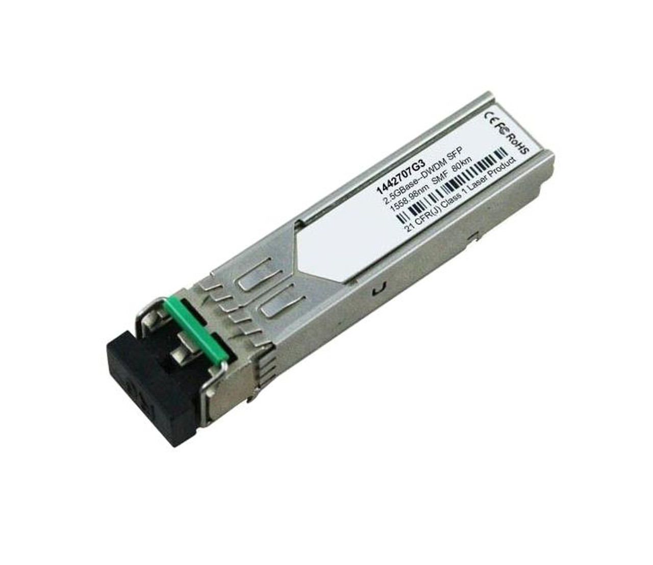 1442707G3 Adtran 2.5Gbps OC-48/STM-16 DWDM Single-mode Fiber 80km 1538.98nm Duplex LC Connector SFP Transceiver Module