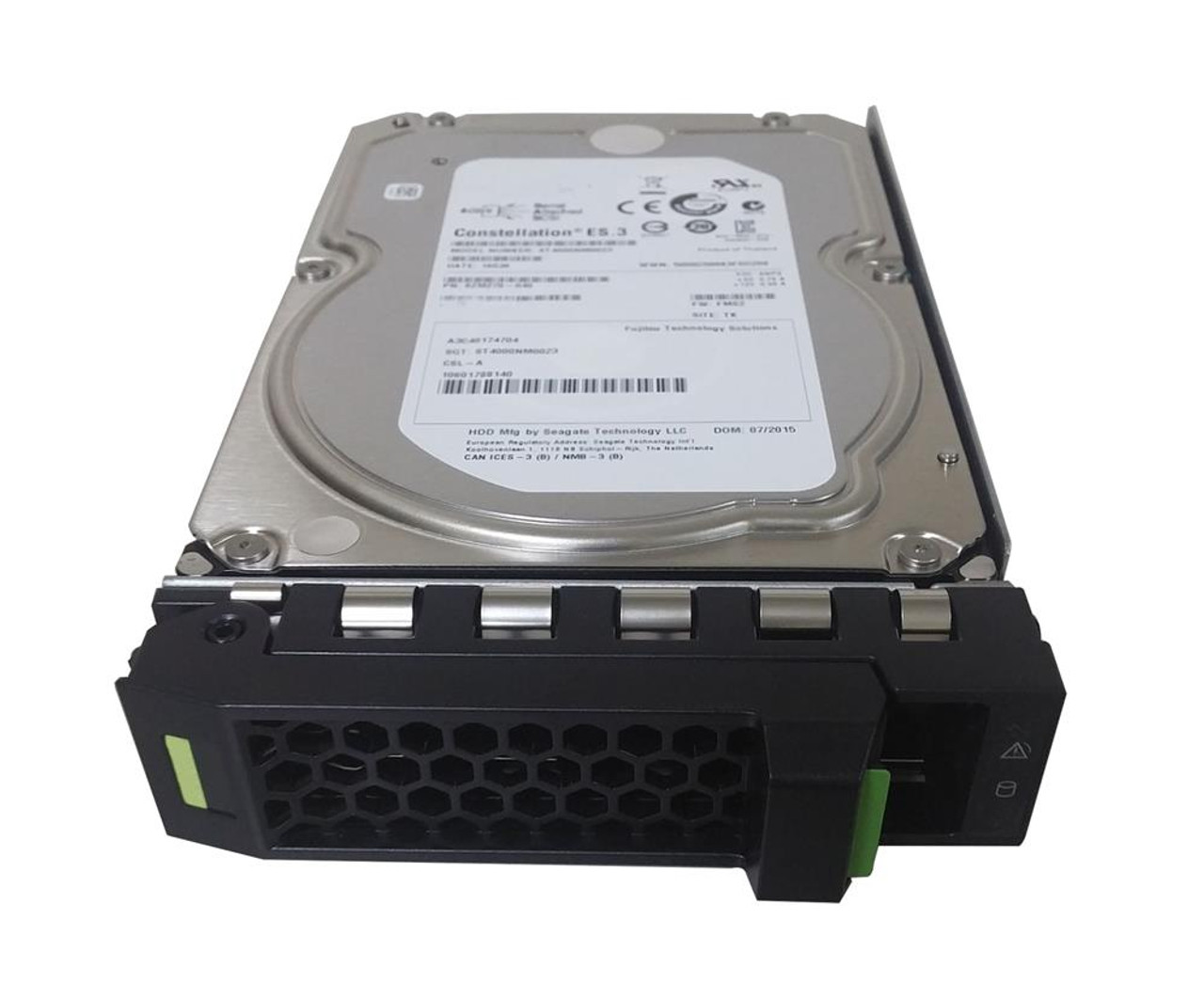 S26361-F5636-L200 Fujitsu Business Critical 2TB 7200RPM SATA 6Gbps Hot Swap (512n) 3.5-inch Internal Hard Drive with Tray