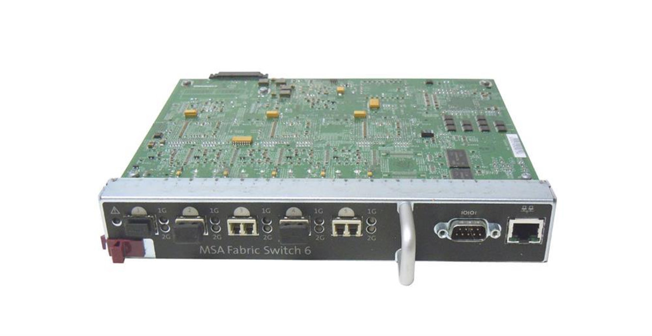 218681-001-CS3 HP Embedded San Array 6-Ports Fibre Channel Switch for HP StorageWorks MSA1000 (Refurbished)