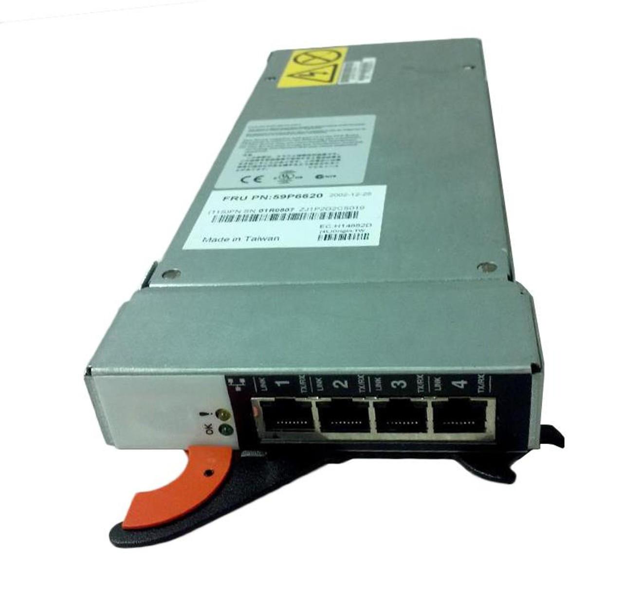 59P6620-06 IBM Quad Port Gigabit Ethernet Switch Module for BladeCenter (Refurbished)