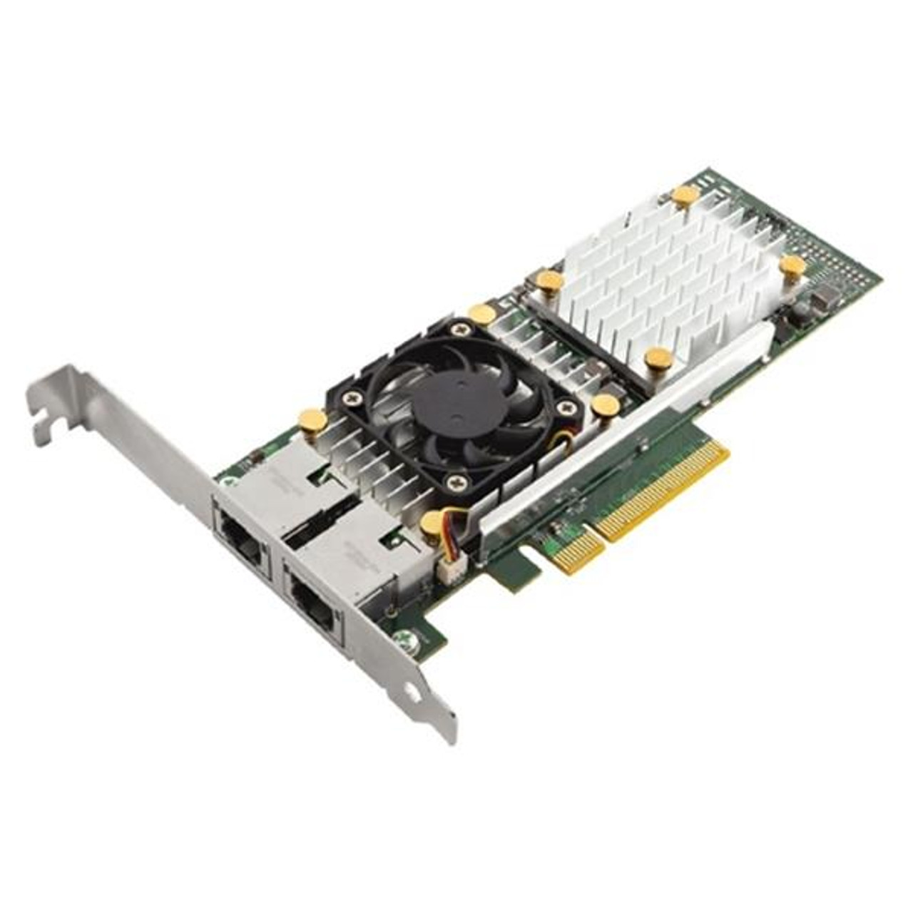 430-4413 Dell Broadcom Dual-Ports 10GBaseT 10-Gigabit Ethernet PCI Express Network Interface Card