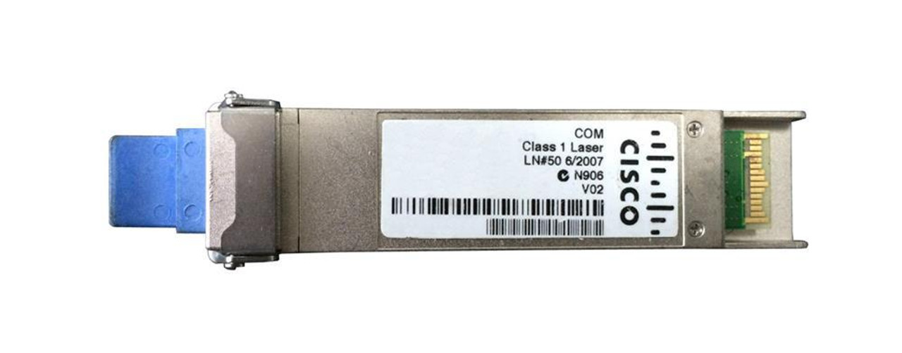 DWDM-XFP-57.36NM-80K Cisco 10Gbps 10GBase-DWDM Single-Mode Fiber 80km 1557.36nm Duplex LC Connector XFP Transceiver Module (Refurbished)