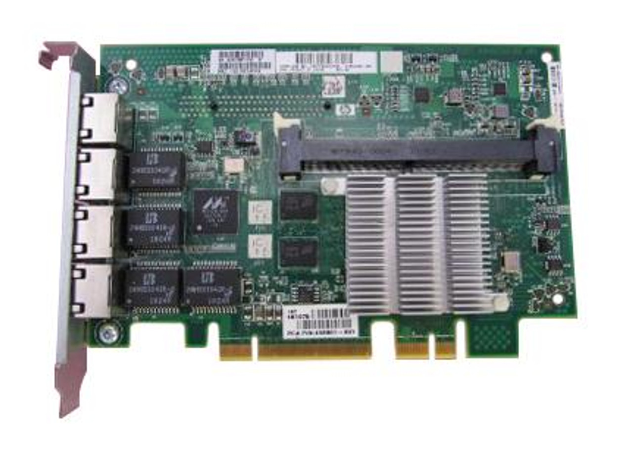NC375I HP Quad-Ports RJ-45 1Gbps 10Base-T/100Base-TX/1000Base-T Gigabit Ethernet PCI Express 2.0 x8 Multifunction Server Network Adapter