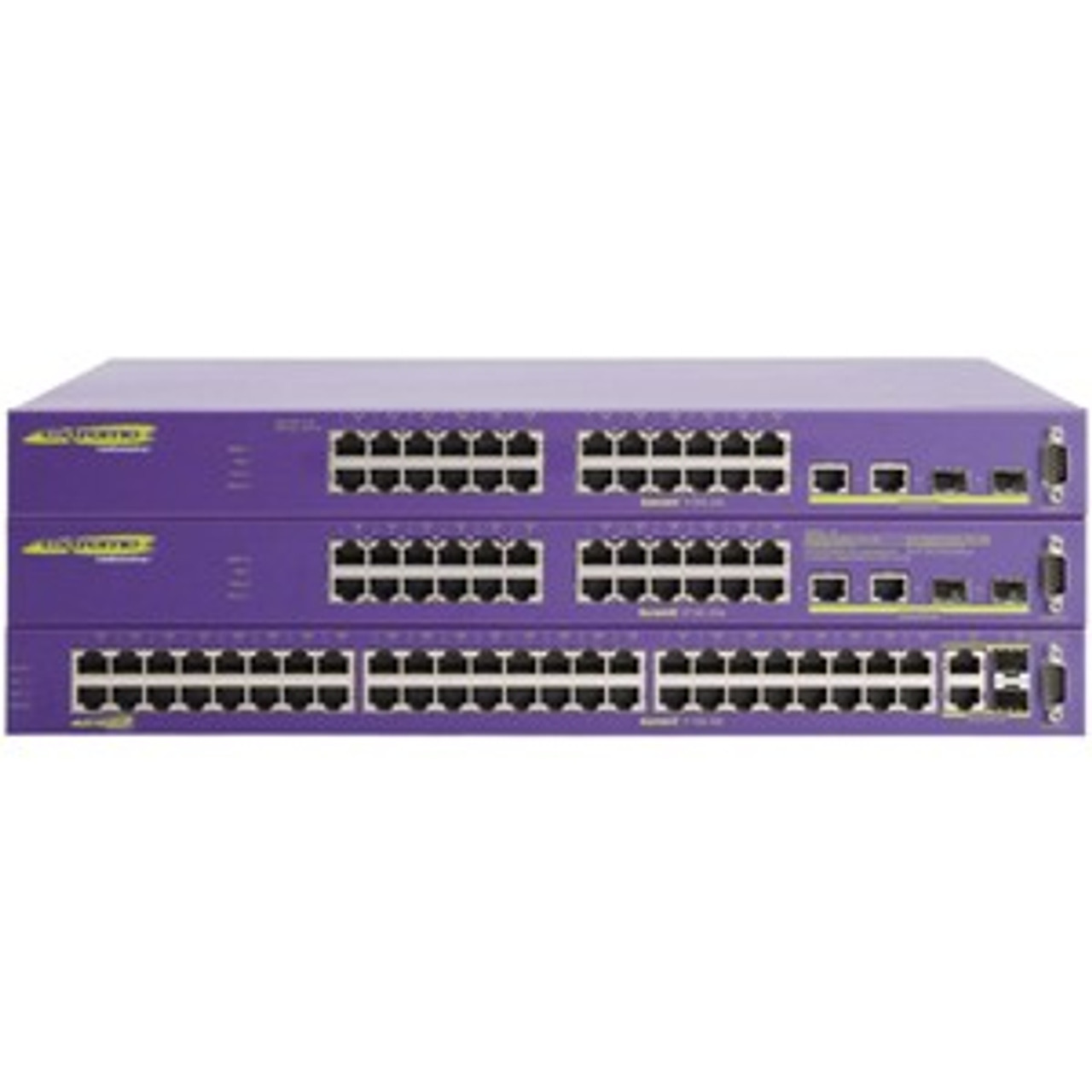 15205T Extreme Networks Summit X150-24p Fast Ethernet Switch TAA Compliant with PoE 4 x SFP (mini-GBIC) Shared 24 x 10/100Base-TX LAN 2 x 10/100/1000Base-