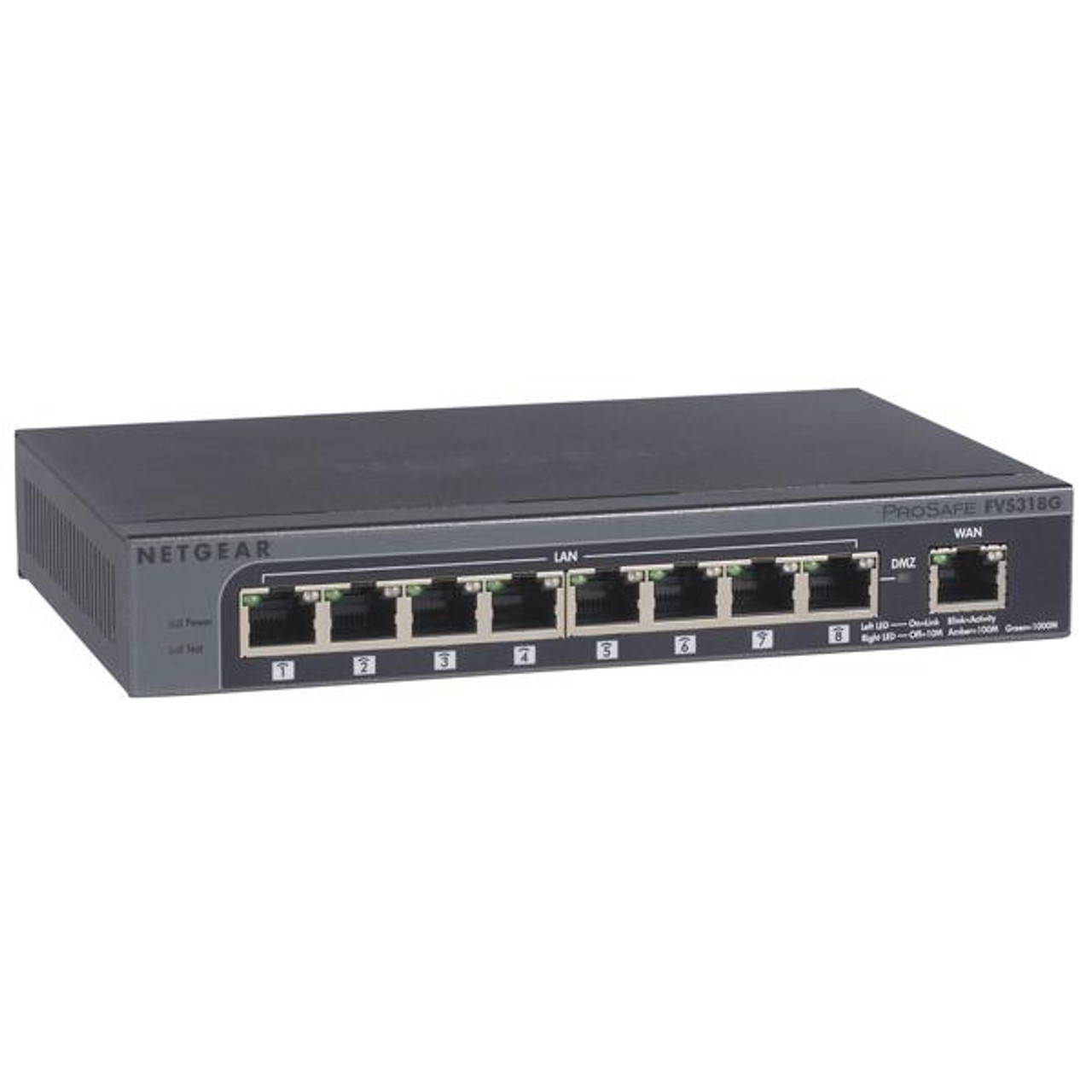 0712020 NetGear ProSafe Gigabit 8-Port 10/100/1000Mbps VPN Firewall Switch (Refurbished)