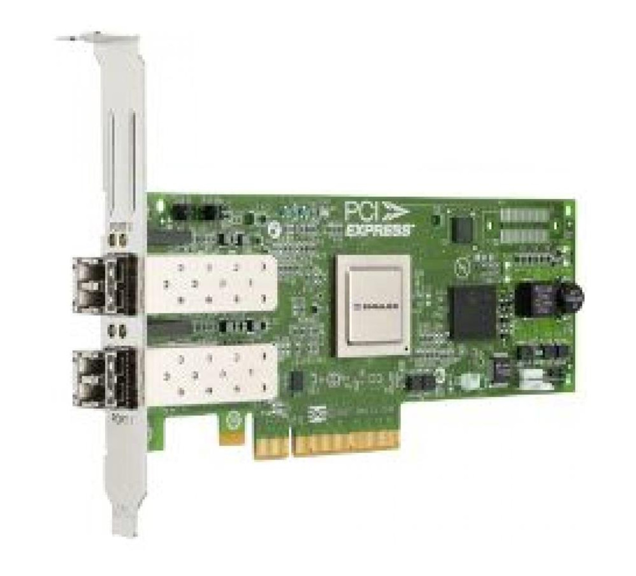 42D0494B306 IBM Dual-Ports 8Gbps Fibre Channel PCI Express x4 Host Bus Network Adapter for System x by Emulex
