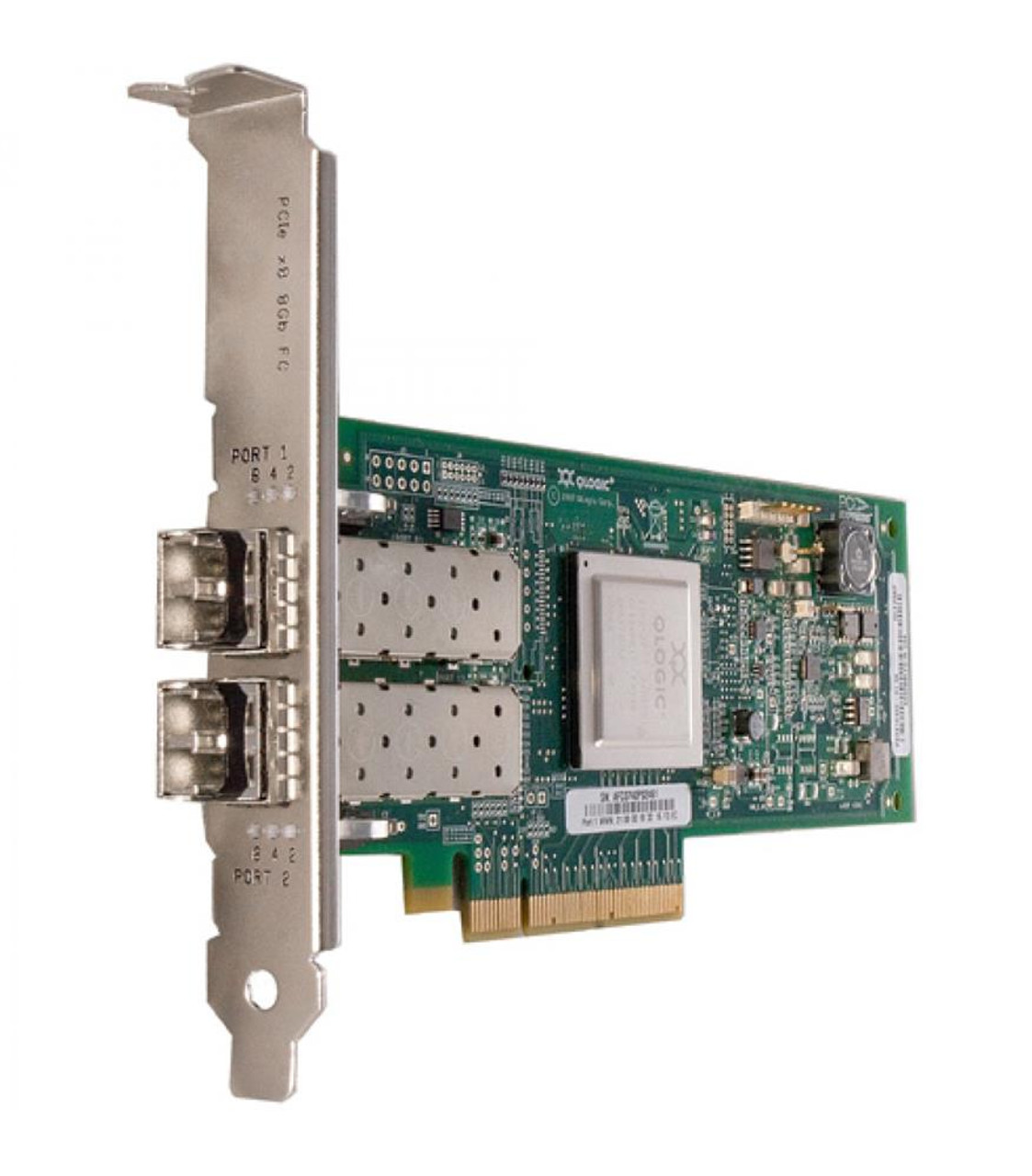 42D0510-F-06 IBM Dual-Ports 8Gbps Fibre Channel PCI Express x4 Host Bus Network Adapter for System x by Emulex