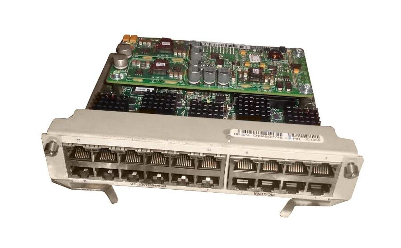 JC135A HP JC135A Gigabit Ethernet Module 20 x 1000Base-T (Refurbished)