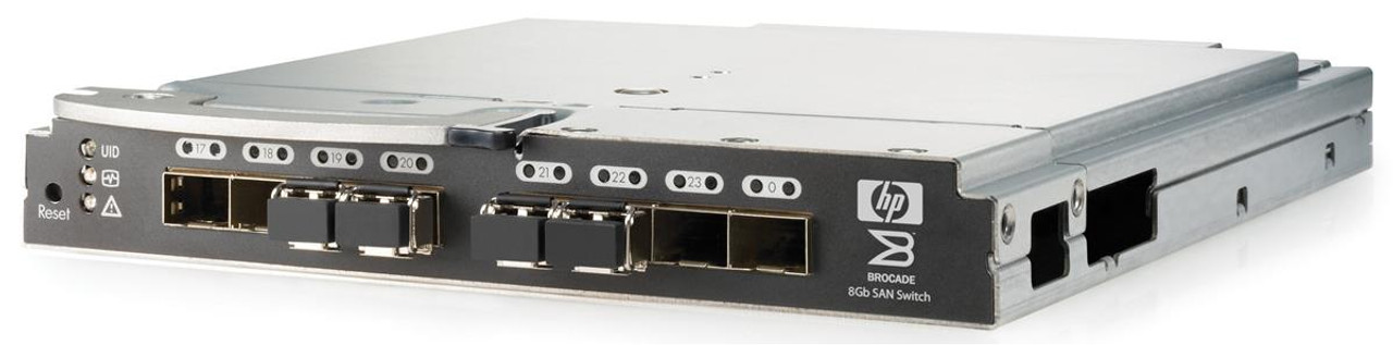 AJ821AS HP Brocade 8/24c 24-Ports 8GB Fibre Channel Managed SAN Switch for B-Series BladeSystem C-Class (Refurbished)