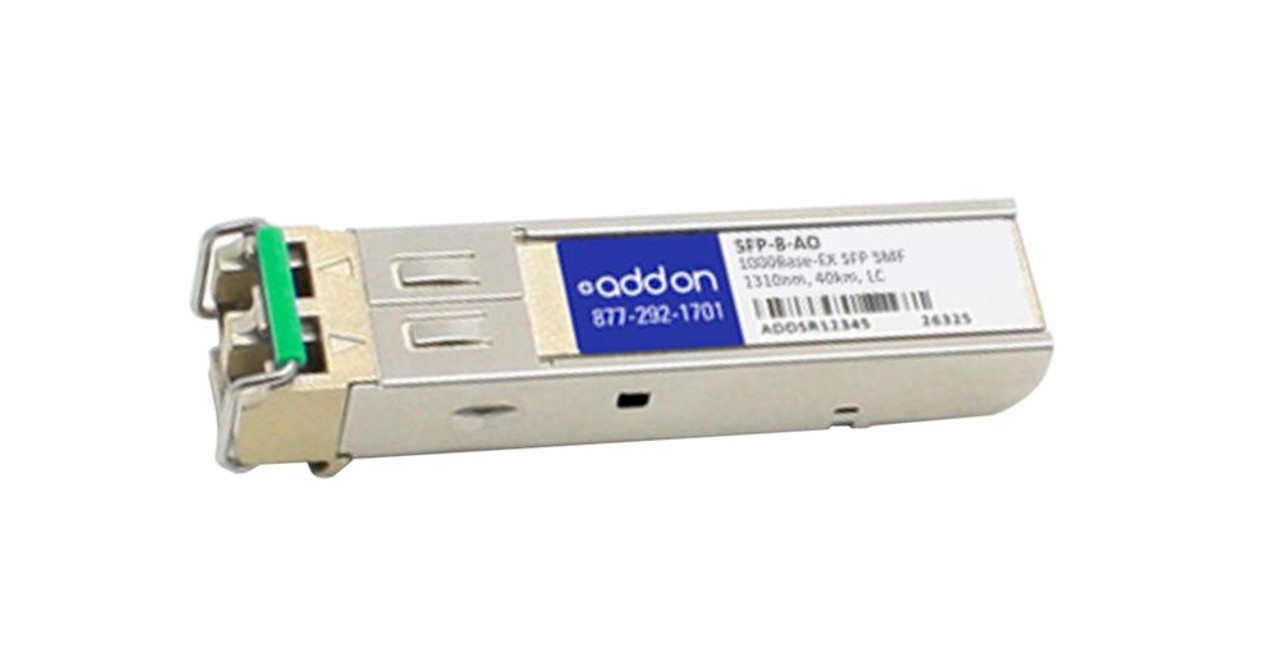 SFP8AOK ADDONICS 1Gbps 1000Base-EX Single-mode Fiber 40km 1310nm LC Connector SFP Transceiver Module