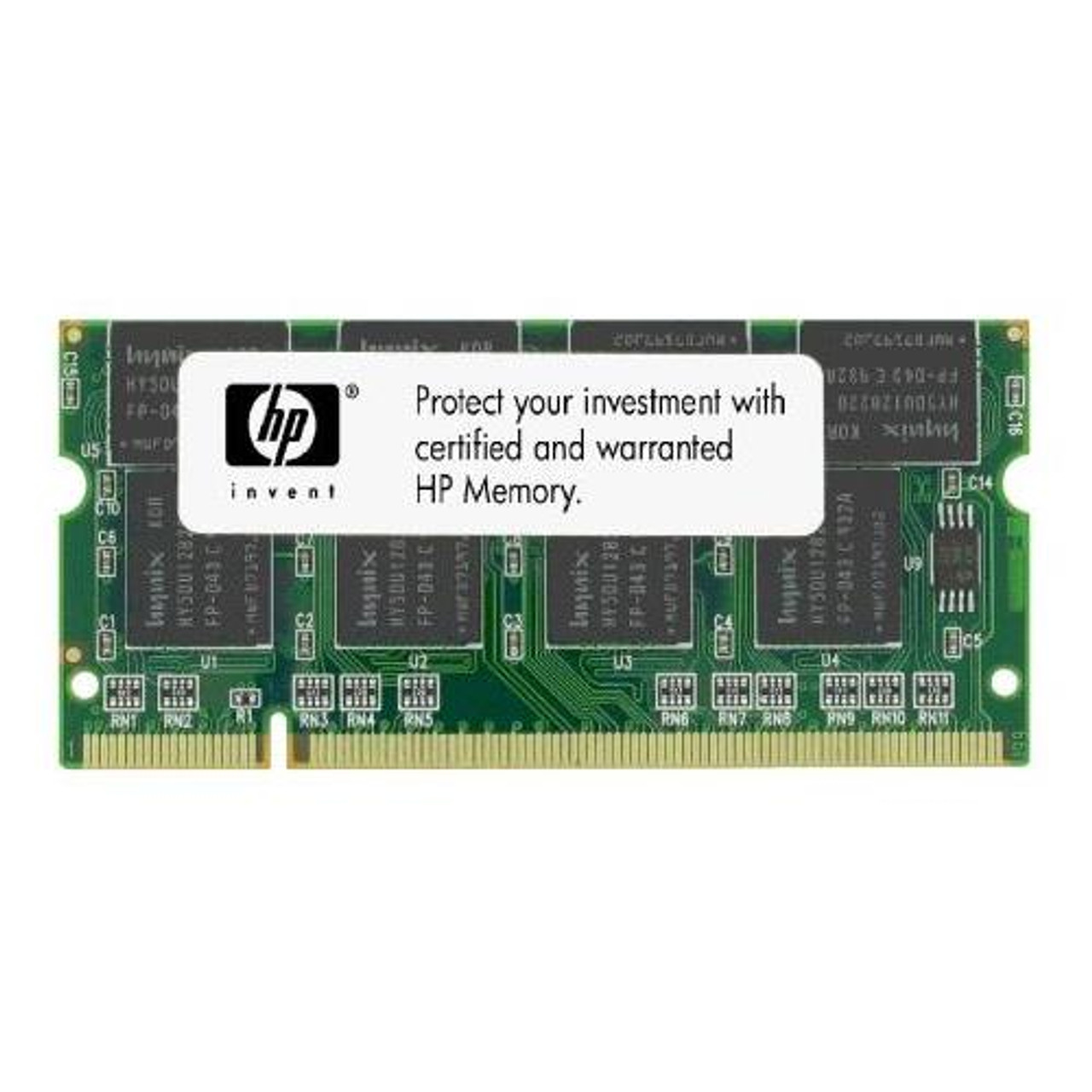 280875-001 HP 512MB PC2100 DDR-266MHz non-ECC Unbuffered CL2.5 200-Pin SoDimm Memory Module