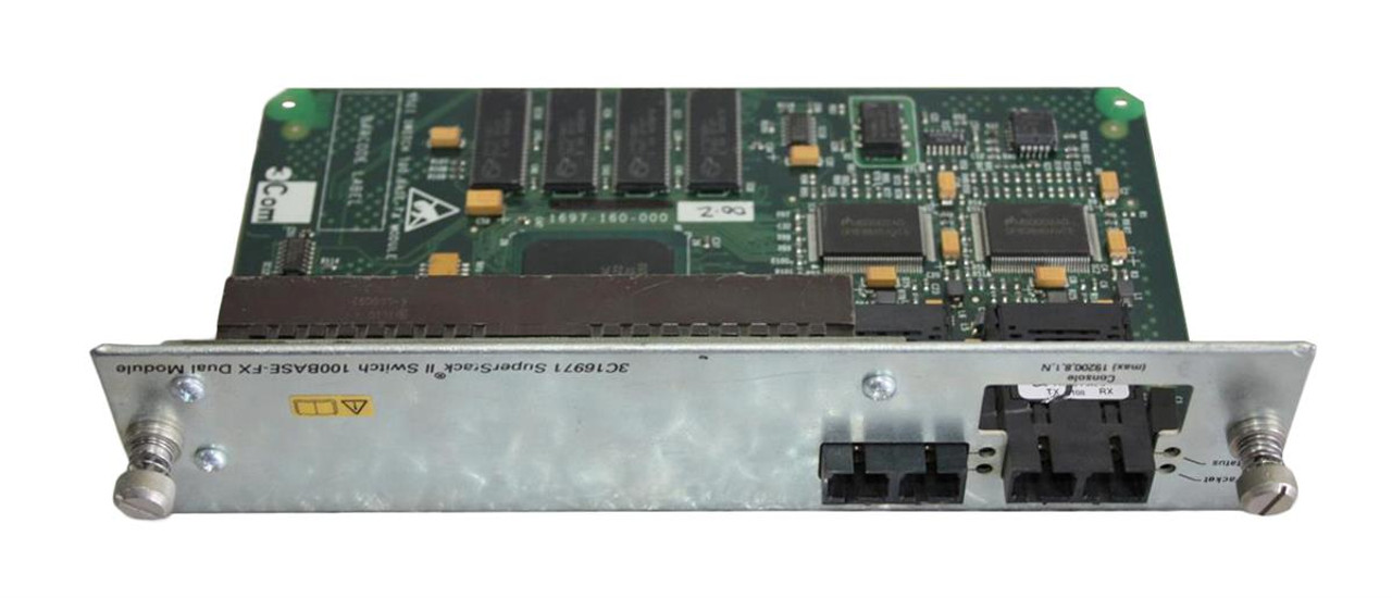 3C16971A 3Com 2-Port 100Base-FX Ethernet Switch (Refurbished)