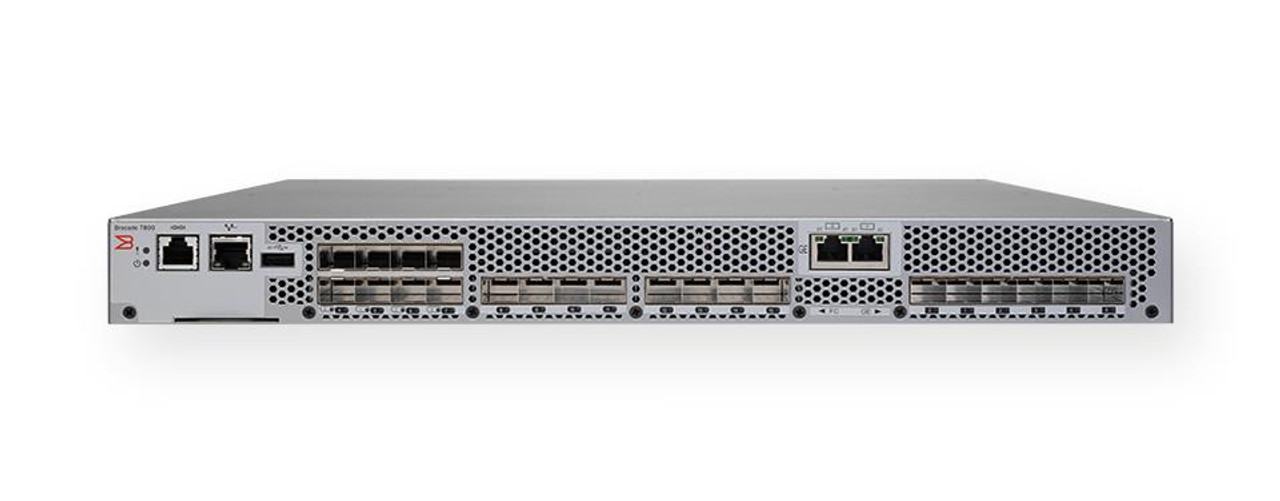 MP-7800B EMC Connectrix Fibre Channel Ethernet Switch 16-Ports RJ-45 8.50 Gbps (Refurbished)