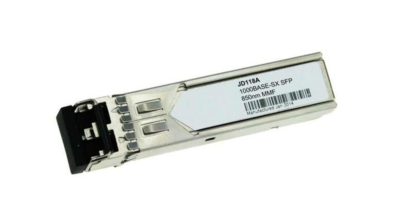 JD118A HP ProCurve X120 1Gbps 1000Base-SX Multi-mode Fiber 550m 850nm Duplex LC Connector SFP Transceiver Module