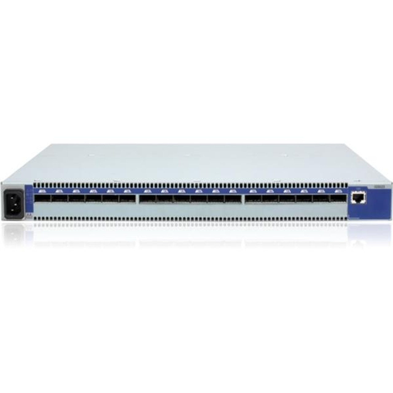 MIS5023Q-1BFR Mellanox Infiniscale IV QDR Infiniband Ethernet Switch 18 QSFP Ports 1U Rack Mountable (Refurbished)