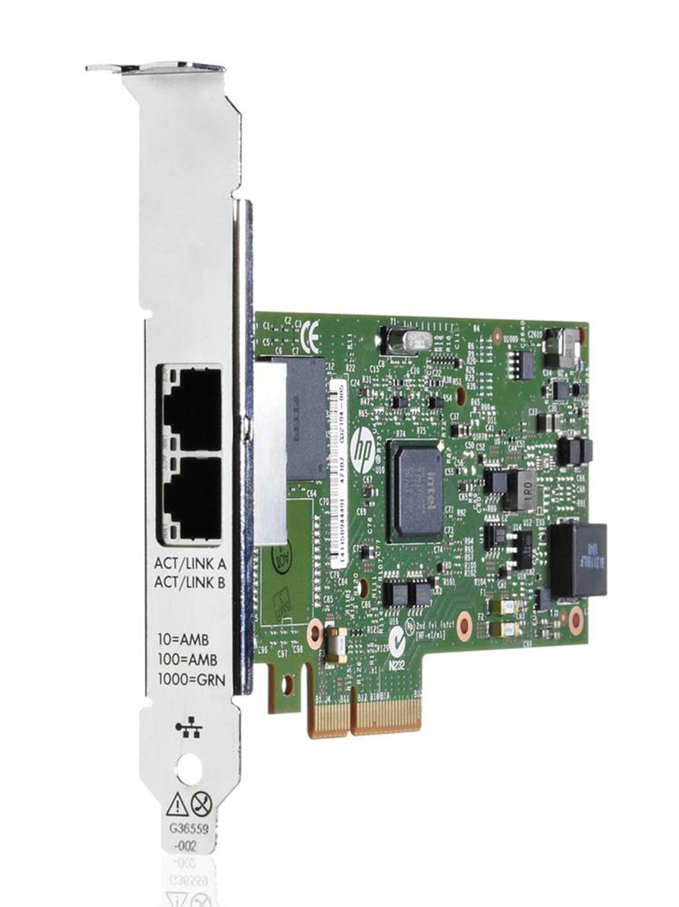 669281-001 HP Dual-Ports 560FLR SFP+ 10Gbps Gigabit Ethernet PCI Express 2.0 x8 Network Adapter