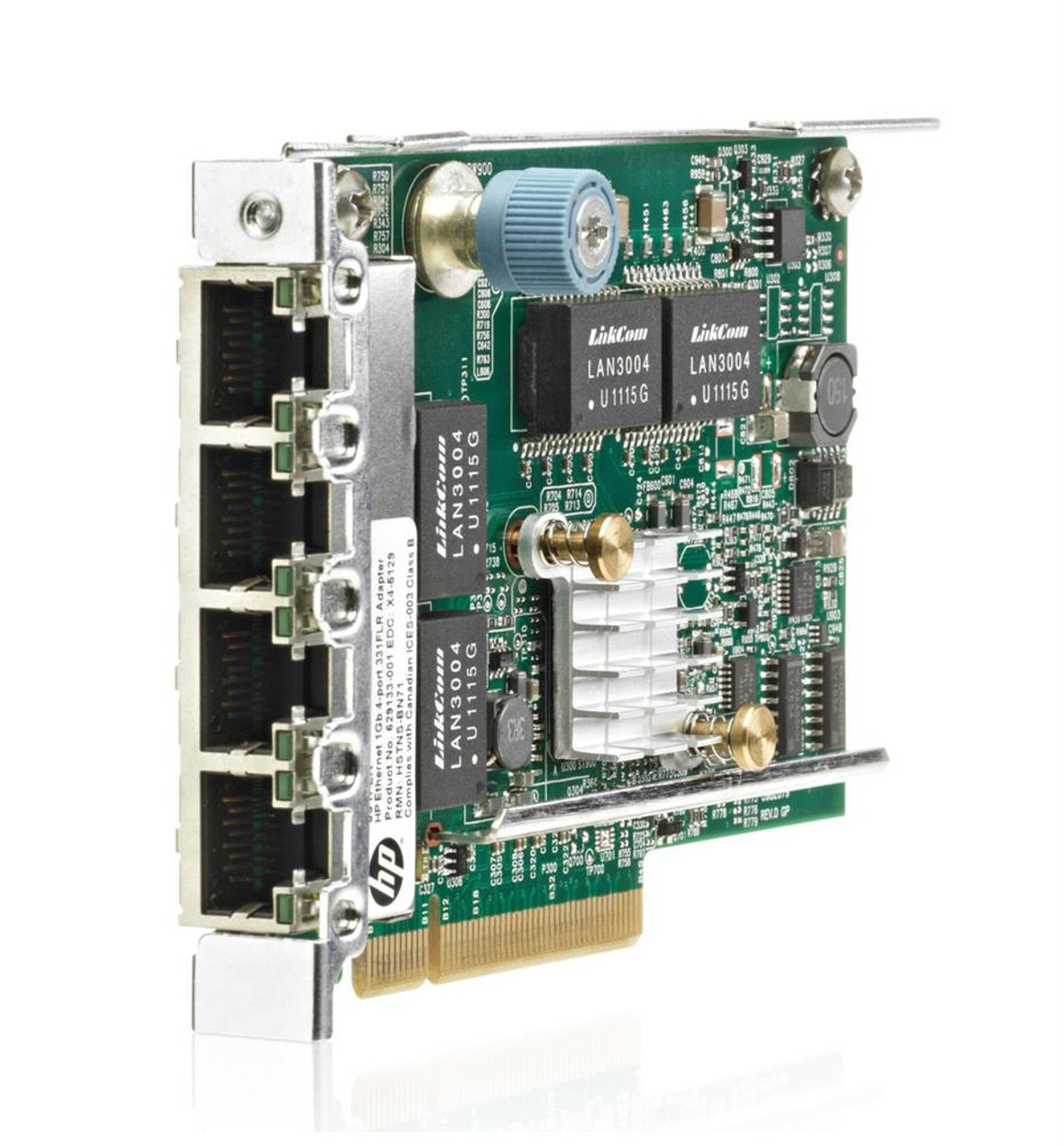 467801-B21R HP NC522M PCI Express x8 Dual-Ports Flex-10 10GbE Multifunction Mezzinine Ethernet Network Interface Card (NIC)