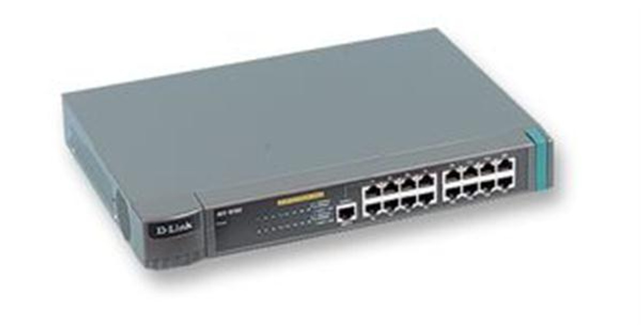 CS07371 D-Link 16-Ports Ethernet Network Switch (Refurbished)
