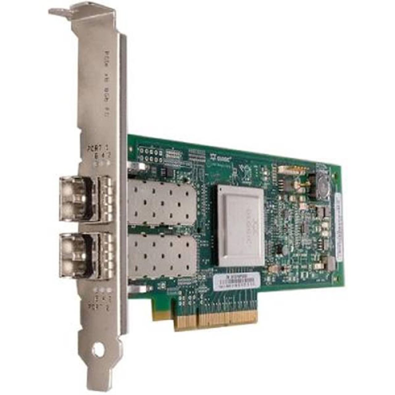 QLE8142-SR-E EMC QLE8142 Dual Port 10GBase-SR PCI Express x8 Fiber Optic Low-profile Network Adapter