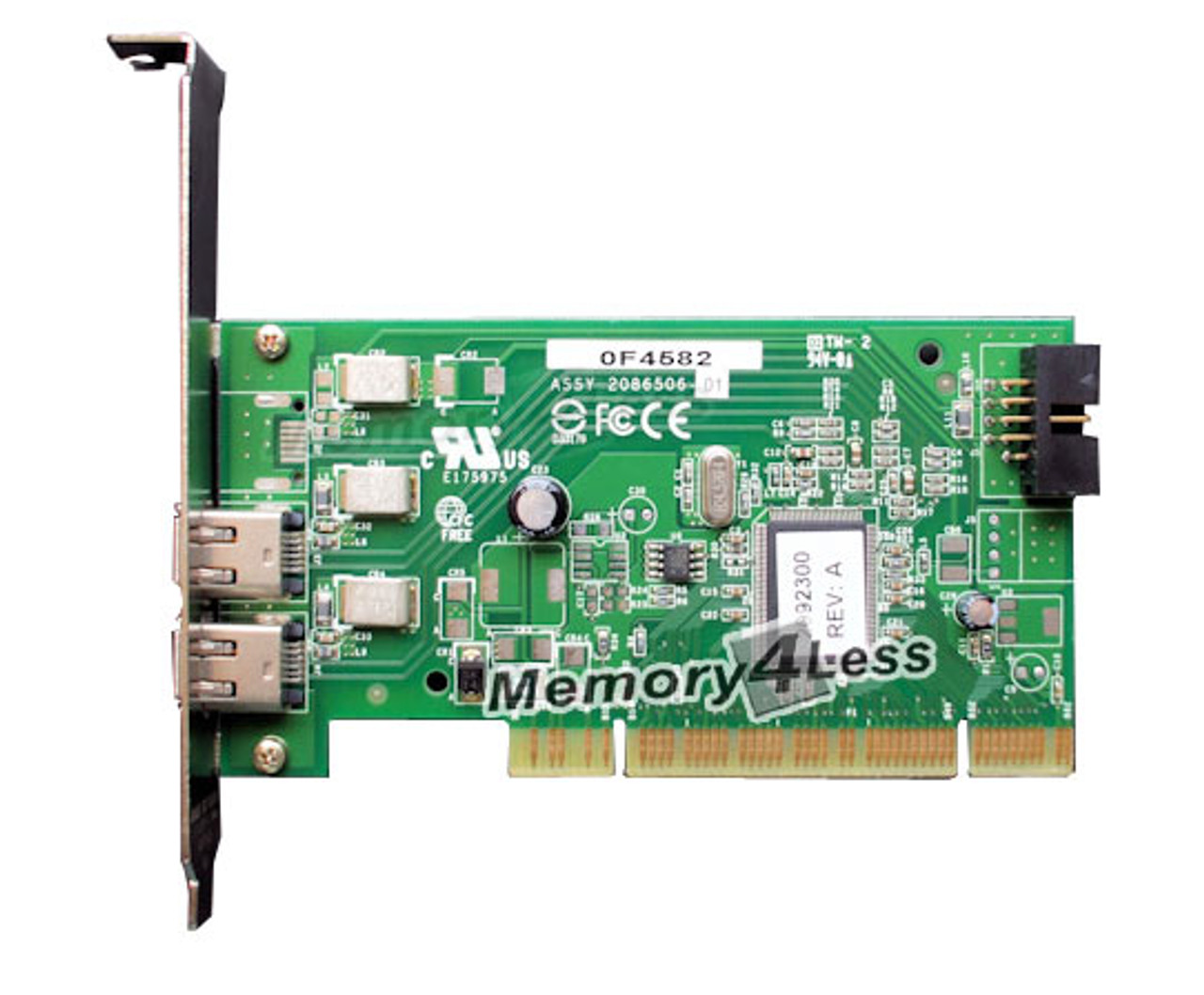 361551-001N HP IEEE 1394 Dual-Ports 400Mbps PCI Express x1 FireWire Network Adapter