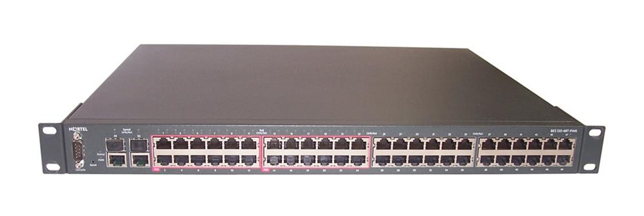 NT5S01NFE5 Nortel BES120-48T 48-Ports PWR Ethernet Switch (Refurbished)