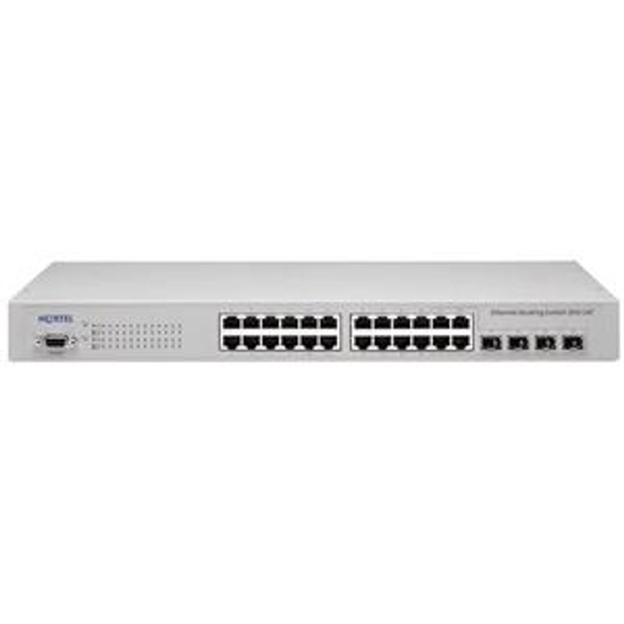 AL1001C08 Nortel Gigabit Ethernet Routing Switch 5520-24T-PWR with 24-Ports 10/100/1000 SFP IEEE 802.3af Power overEthernet ports plus 4 fiber mini-GBIC