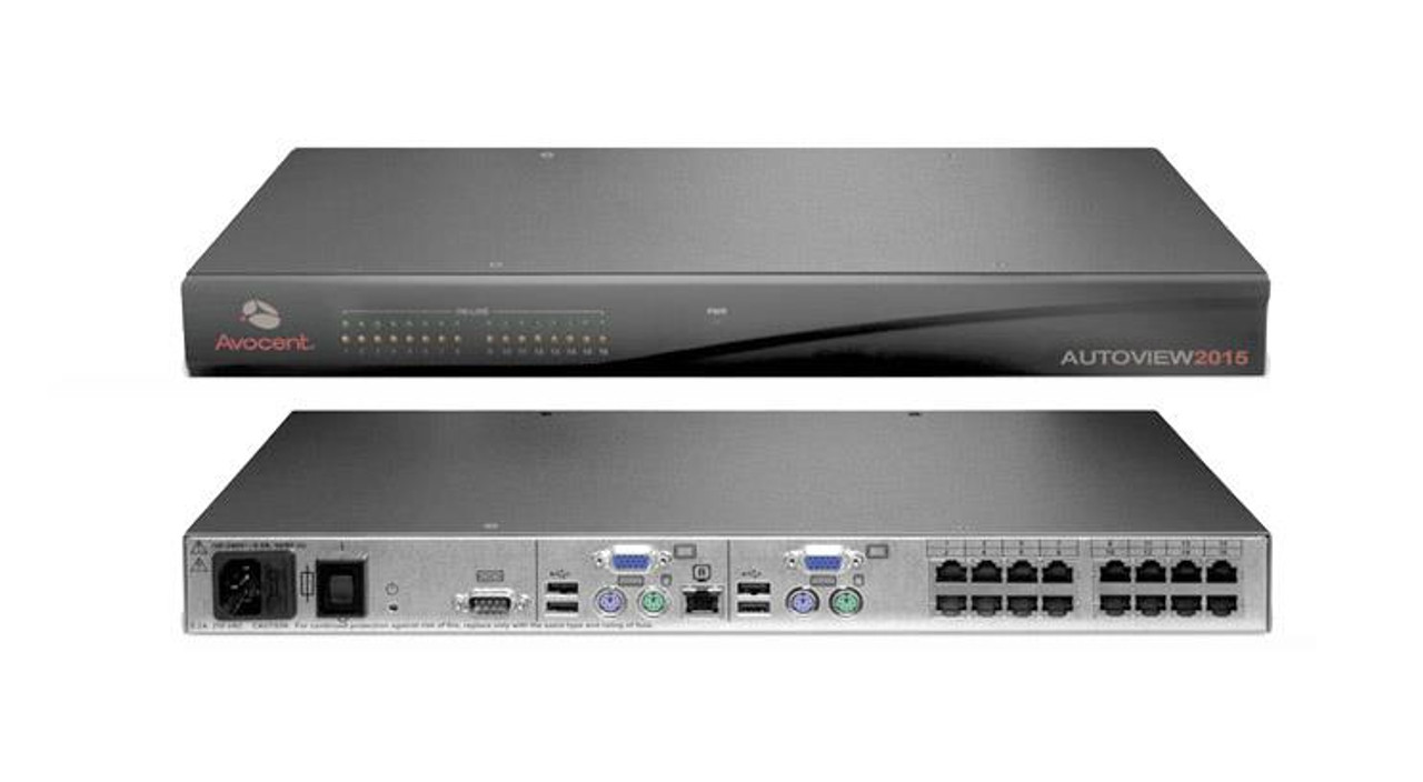 AV2015 Avocent 16-Ports AutoView Cat-5 Switch (Refurbished)